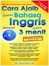 Cara Ajaib Lancar Bahasa Inggris dalam 3 Menit